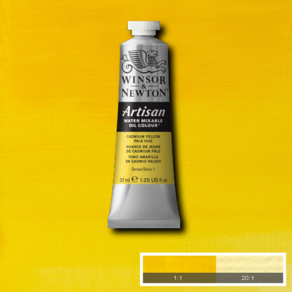 Масло водорастворимое "Artisan", оттен. бледно-желтый кадмий 37мл